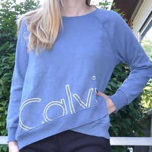 Blue Calvin Klein Performance Sweatshirt